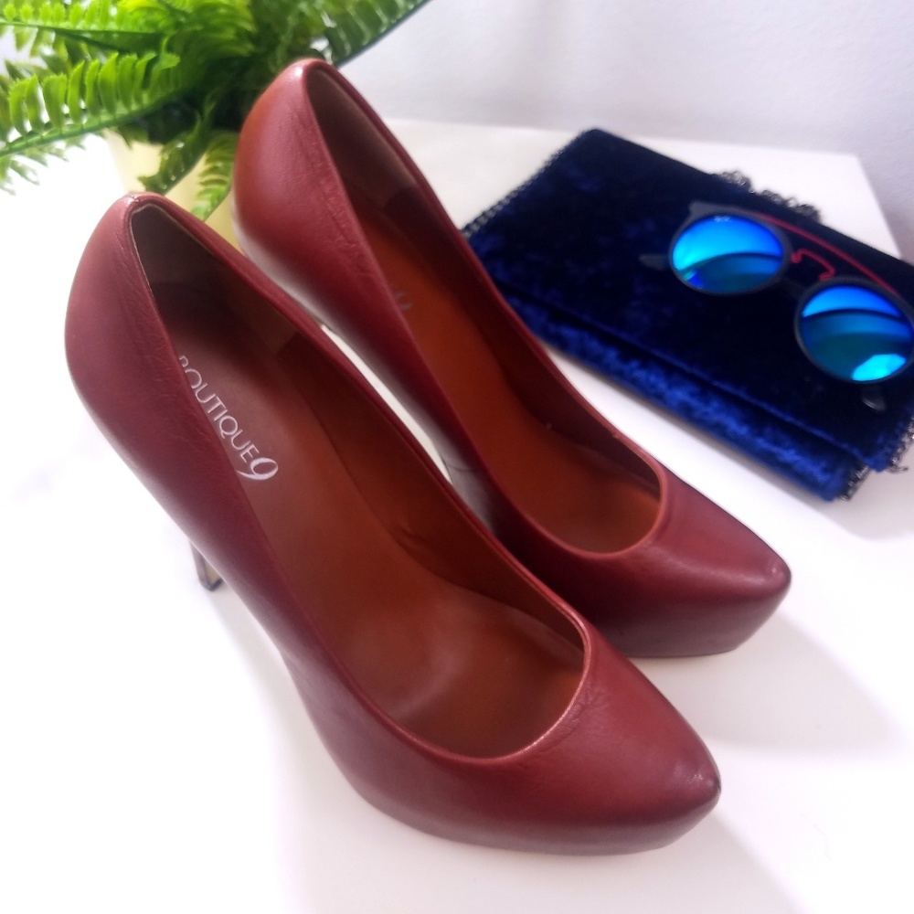 Boutique 9,Platform Heels , brown inv#26